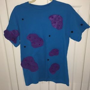 A costume (sully from monster inc) shirt